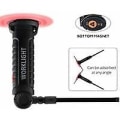 Miniatyrbilde 5 av 5: 2 x arbeidslampe Cob Led Walker oppladbar verkstedlampe Cob lommelykt arbeidslampe Led Walkman med magnetisk sokkellampe D