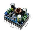 Miniatyrbild 4 av 5: 600W DC-DC Justerbar Step-up 12-80V Strömförsörjningsmodul Stor Strömstyrka