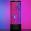 Miniatyrbillede 1 af 5: Led Jellyfish Lava Lampe Multicolor, Natlampe USB large