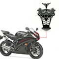 Miniatyrbillede 3 af 5: Motorcykel Midterste Forreste Øvre Næsekåbe Passer til YZF-R6 YZFR6 YZF R6 2008-2016