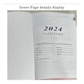 Miniatyrbillede 2 af 5: 2024 Dagbog A5 Dagbog Uge Til Visning A5 Daglig Planlægger Notesbog Til Kontor Julegave Dagbog Til 2024