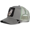 Miniatyrbild 1 av 2: Nätmössa med broderad djurdesign, Snapback, Grön varg green wolf