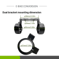 Miniatyrbilde 3 av 5: Displayholderbrakett Elektrisk sykkelsystem Displaybrakett for Ebike Kt Lcd 3 Lcd3u Lcd8h Lcd8h