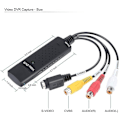 Miniatyrbild 4 av 5: Video Capture Card-enhet, Usb2.0-adapter, ljudinspelare, Vhs Vcr Tv till Dvd-omvandlare för Windows 8/11
