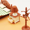 Miniatyrbilde 2 av 5: 1:18 Miniatyr seng seng er sett rotte leker