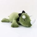 Miniatyrbilde 2 av 3: Dinosaur bamse pute Grønn 60cm Green Triceratops-60cm