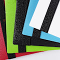 Miniatyrbillede 3 af 3: Bestsalecard Opbevaringsbog Kortalbum Mappe, 9 Slots, 360 Side Loading Pocket Mappe Black Nine squares