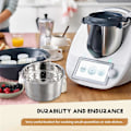 Miniatyrbillede 5 af 5: Til Thermomix TM6 TM5 Dampindsats i Rustfrit Stål