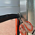 Miniatyrbillede 5 af 5: Universal DIY Garageport Nedre Tærskel Gummitætningstrimmel - Vejrstripreduktion Til Oversvømmelsesbarriere Og Isolering - Længde: 2,5m, Tykkelse: 6mm