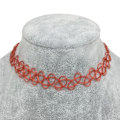 Miniatyrbilde 2 av 5: 2-pakning choker-halsbånd - One Size Black and White Box Red One Size