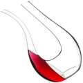 Miniatyrbilde 2 av 5: Vinkaraffel Aerator U-formet blyfritt krystallglass Vinflaske Glassflaske 1500ml