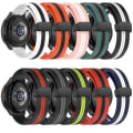Miniatyrbillede 4 af 5: Silikoneurrem til Garmin Approach S40 Black Grey