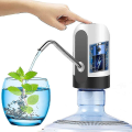 Miniatyrbillede 1 af 5: Vandflaskepumpe 5 Gallon Vandflaskedispenser Med Usb-opladning Automatisk Pumpe Til Udendørs Eller Køkken (hvid)