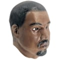 Miniatyrbillede 3 af 5: Realistisk sort mandlig maske Kanye Gold Digger Latex Rapper