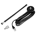 Miniatyrbillede 2 af 5: CB Antenne 27MHz Blød Pisk Magnetisk Base BNC PL259 Stik CB Antenne til Cobra