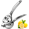 Miniatyrbillede 1 af 2: Citronpresser i Rustfrit Stål/Saftpresser Håndholdt Manuel Hånd Citruspresser