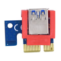 Pikkukuva 3 / 5: Pystysuora PCI-e-nousukortin pidike lukitus PCI-e-kaapelille Orange 1 set of 10