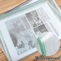 Miniatyrbilde 5 av 5: A4 Plastlommemapper, Glidelåsposer Mesh Dokumentlomme