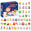 Miniatyrbild 1 av 4: 48 st squishy leksak blind box mini jul klämma stressavlastning leksaker för barn bästa present