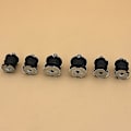 Miniatyrbillede 3 af 5: 6 stk. isolatorbuffer Av-montering til 268 266 272 Xp 272xp 2