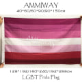Miniatyrbilde 3 av 5: Alle størrelser Non-binær Nb Pride Rianbow Flagg Lgbt Genderqueer Gq Non-binær kjønnsidentitet Flagg Enkelt- eller dobbeltsidig