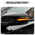 Pikkukuva 4 / 5: Sopii Volvo C30 C70 S40 S60 V40 V50 V70 Ap Dynamic Led -taustapeilin suuntavilkku