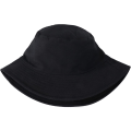 Miniatyrbilde 3 av 5: Bucket Hat Unisex Solhatt Ensfarget Menn Kvinner (Svart)