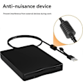 Miniatyrbillede 2 af 5: USB Floppy Disk Reader Floppy Disk Drev Dobbelt Interface Ekstern USB C Floppy Disk Drev til PC Lapt