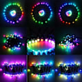 Miniatyrbild 4 av 5: 100 st/paket 12mm Ws2811 2811 Ic Rgb Led Pixel Modul Strängljus Ip68 5v Semester/jul/