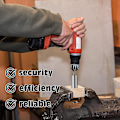 Miniatyrbilde 3 av 5: SDS Plus Jordspyd Driver Hammer Drill Jordspyd Driver For 5/8 Tommers 3/4 Tommers Hammer 20mm Diameter