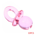 Miniatyrbild 1 av 3: 10 st Baby Leksak Akryl Transparent Dusch Dummy Napp Party