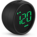 Miniatyrbillede 1 af 5: Universal Digital GPS Speedometer, Overspeed Warning, Mileage Measurement, Fatigue Driving Reminder for All Vehicles (Black)