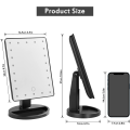 Miniatyrbilde 4 av 5: Lighted Mirror, 10X Magnifying LED Makeup Mirror, LED Mirror, USB og batteri opplading, 180° Makeup Mirror, Lighted Magnifying Mirror for Makeup, Sh