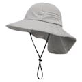 Miniatyrbild 1 av 5: Grå-46-50CM-Baby Solhatt Flicka Pojke Halsmössa Skydd Barn Hinkhattar Andningsbar Baby Flicka Strandhatt Småbarn Sommarhatt