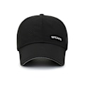 Miniatyrbillede 3 af 5: Sort-Justerbar Baseball Cap Golf Hat Motorcykel Trucker Cap Strapback Cap til Mænd Kvinder