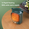 Pikkukuva 4 / 5: Toimiston sähkölämmitin 500 W 3 S Nopea lämmitys Välitön lämmitin PTC:llä Älykäs lämpötila/Lämmin Hot Outpool Mini Lämmitys EU/US lämmitys
