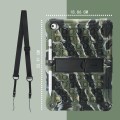 Miniatyrbillede 2 af 5: Etui til iPad 9. generation 8. generation 7. generation (iPad 10.2 etui 2021/2020/2019) Stødsikkert beskyttelsescover med blyantholder og skulderrem (Camouflage)