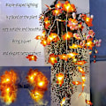 Miniatyrbild 4 av 5: Höstkransar Höstdekorationer 20 Stränglampor Höstlöv Halloween Juldekorationer Thanksgiving Dekorationer Väggdekorationer