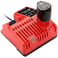 Miniatyrbillede 2 af 5: Erstatning Mivoch MILWAUK M12-18 12V-18V oplader 3A Hurtig opladning Lithium Batteri Dobbelt oplader