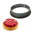 Miniatyrbillede 4 af 4: Plastik Mousse Ring DIY Fransk Dessert Tart Form Pie Ring Bageudstyr Kageform (Rund)
