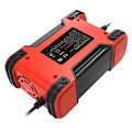 Miniatyrbillede 4 af 5: Bilbatteriladere 12V/12A 24V/6A Fuldautomatisk intelligent batterilader bærbar vedligeholdelseslader batteri desulft til bil motorcykel rv g
