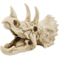 Miniatyrbilde 1 av 5: Harpiks Dinosaur Triceratops Dinosaur Skull Akvarium Fisk Tank Dekorasjoner Hule Landskap for Slange, Fisk, Reker