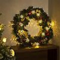 Pikkukuva 5 / 5: 20 LED-hopeaa pallovalosarja 2,5m paristoilla