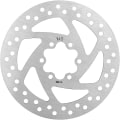 Miniatyrbilde 2 av 5: 140mm rustfritt stål bremseskive for elektriske scootere sykler MTB elektriske sykler BMX bremsekloss bremsedeler bremsetilbehør