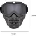 Miniatyrbillede 2 af 5: Motorcykelmaske, hjelmbriller, motocrossbriller