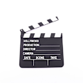 Miniatyrbillede 4 af 5: 3 stk. Hollywood filmklap, sort