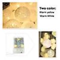Miniatyrbillede 5 af 5: Bomuldsspule Feelygter Led Batteridrevet Snor Fe