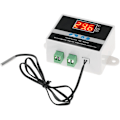 Miniatyrbillede 2 af 4: Robot Temperaturtermostat og Programmer TMC-W2000 Høj Præcision Termostat Akvarium Temperaturstyring Vandtæt Probe DC12V 120W,DC12V