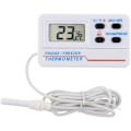 Miniatyrbild 1 av 5: Digital kyl- eller frysskåpstermometer - med alarm - Max min-funktion - 1,2 m kabel