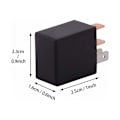 Miniatyrbild 3 av 5: 5 Delar Relä 5 Stift 12 V 30 A, Multifunktionsrelä SPDT Standardrelä Robust 5 Stift 12 V DC, Bilrelä